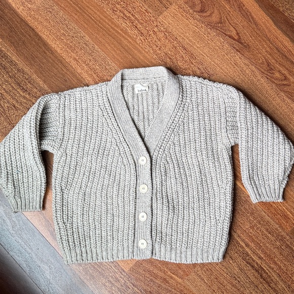 Babaa cardigan no19 mini in mist - Picture 6 of 9